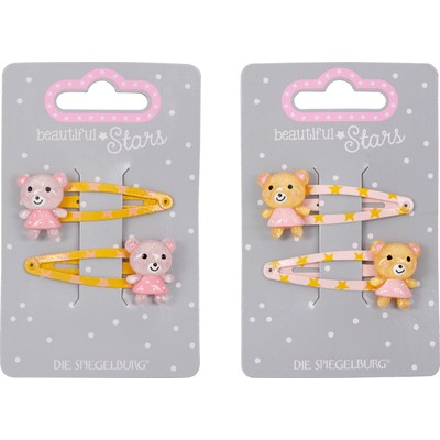 HAIR CLIP AΡΚΟΥΔΑΚΙΑ D6