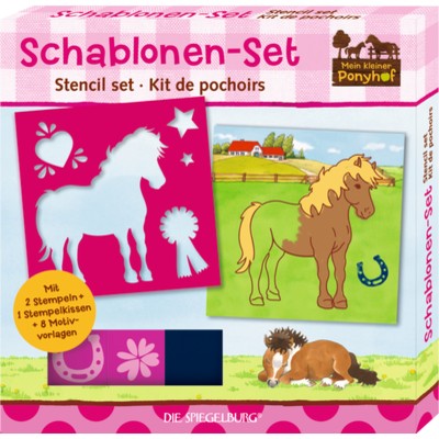 STENCIL SET PONY
