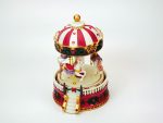 CAROUSEL ΚΟΚΚΙΝΟ ΣΤΡΟΓ.ΟΡΟΦΗ 19cm