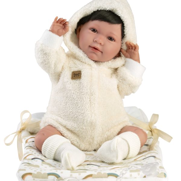 NEWBORN ΑΓΟΡΙ 42cm SLEEPING BAG ΟΥΡΑΝΙΟ ΤΟΞΟ