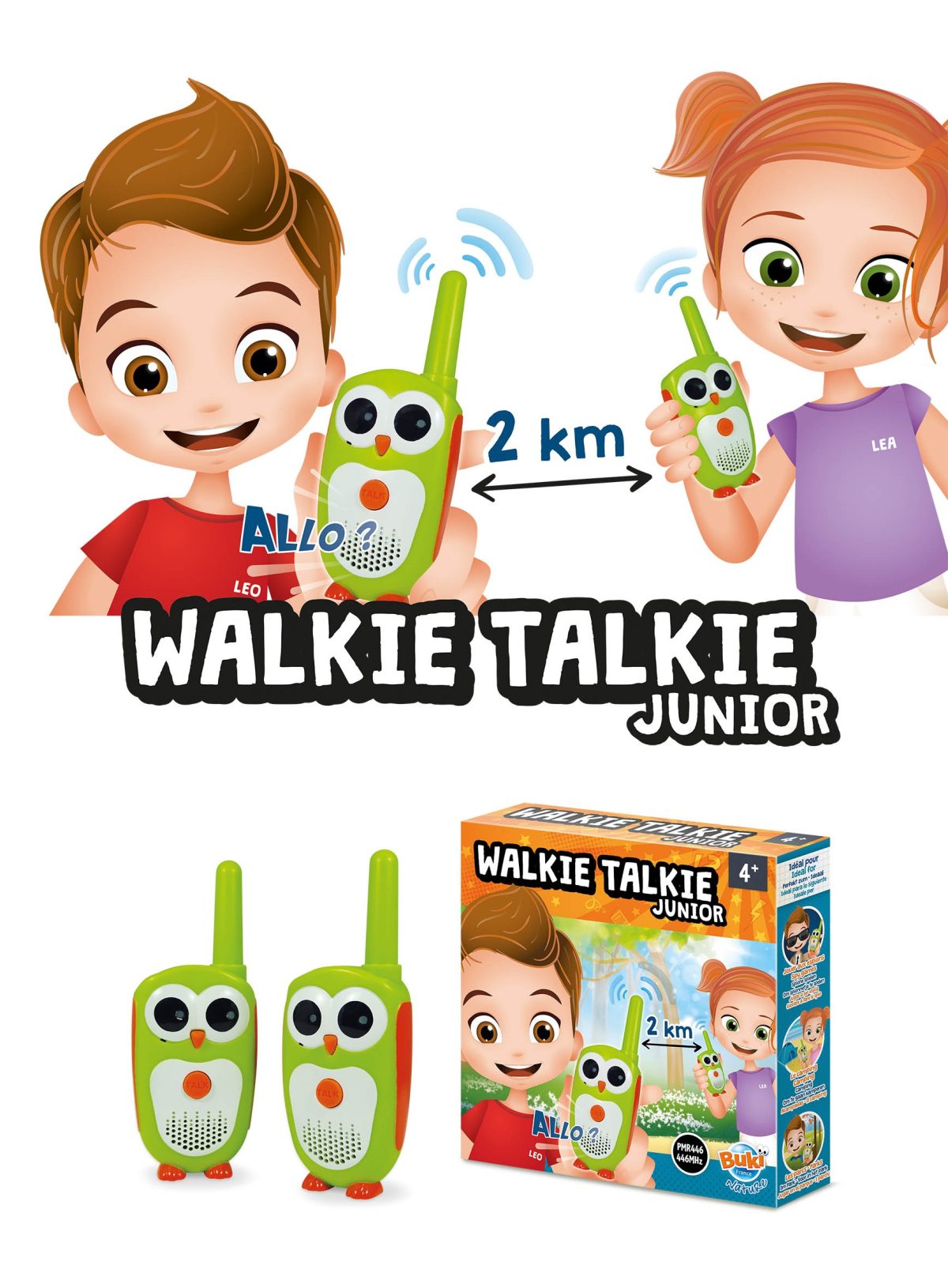 WALKIE TALKIE JUNIOR 2km