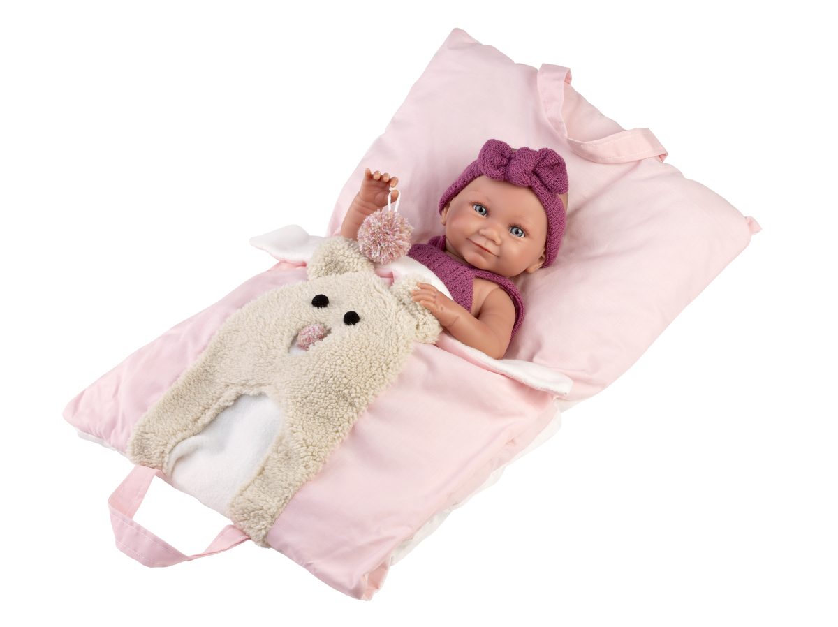 NEWBORN ΣΚΛΤ 40cm ΜΩΒ ΠΛΕΚΤΟ SLEEPING BAG