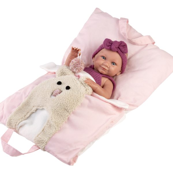 NEWBORN ΣΚΛΤ 40cm ΜΩΒ ΠΛΕΚΤΟ SLEEPING BAG