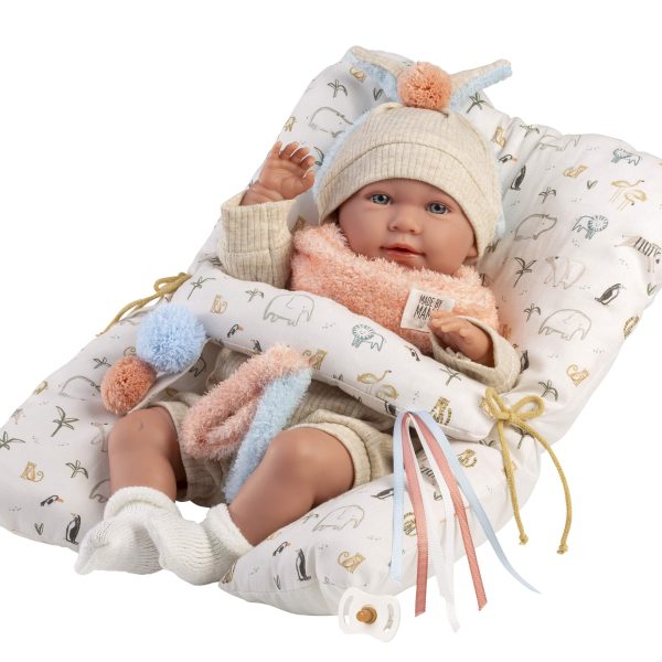 NEWBORN ΜΚ42cm ΕΚΡΟΥ ΦΟΡΜΑ ΜΑΞΙΛΑΡΙ ΠΑΙΧΝΙΔΙΟΥ ΚΛΑΜΑ