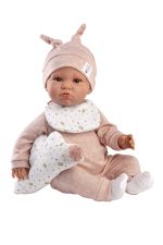 NEWBORN ΜΚ 42cm ΡΟΖ ΦΟΡΜΑ ΜΑΞΙΛΑΡΑΚΙ ΚΛΑΜΑ