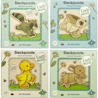 PUZZLE ΞΥΛ.ΖΩΑΚΙΑ LIEBLING D8