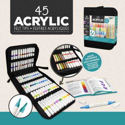 SET 45 ΑΚΡΥΛΙΚΟΙ ΜΑΡΚΑΔΟΡΟΙ